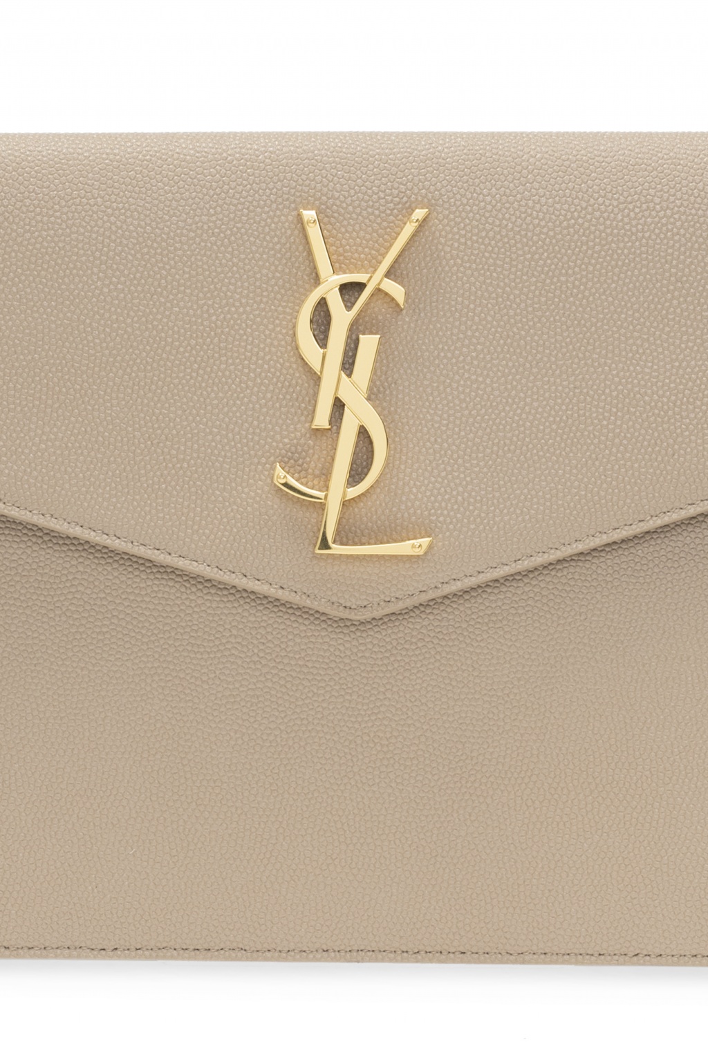 Saint Laurent ‘Uptown’ clutch with logo